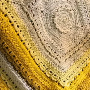 Yellow Ellie Roo  butterfly yarn.webp